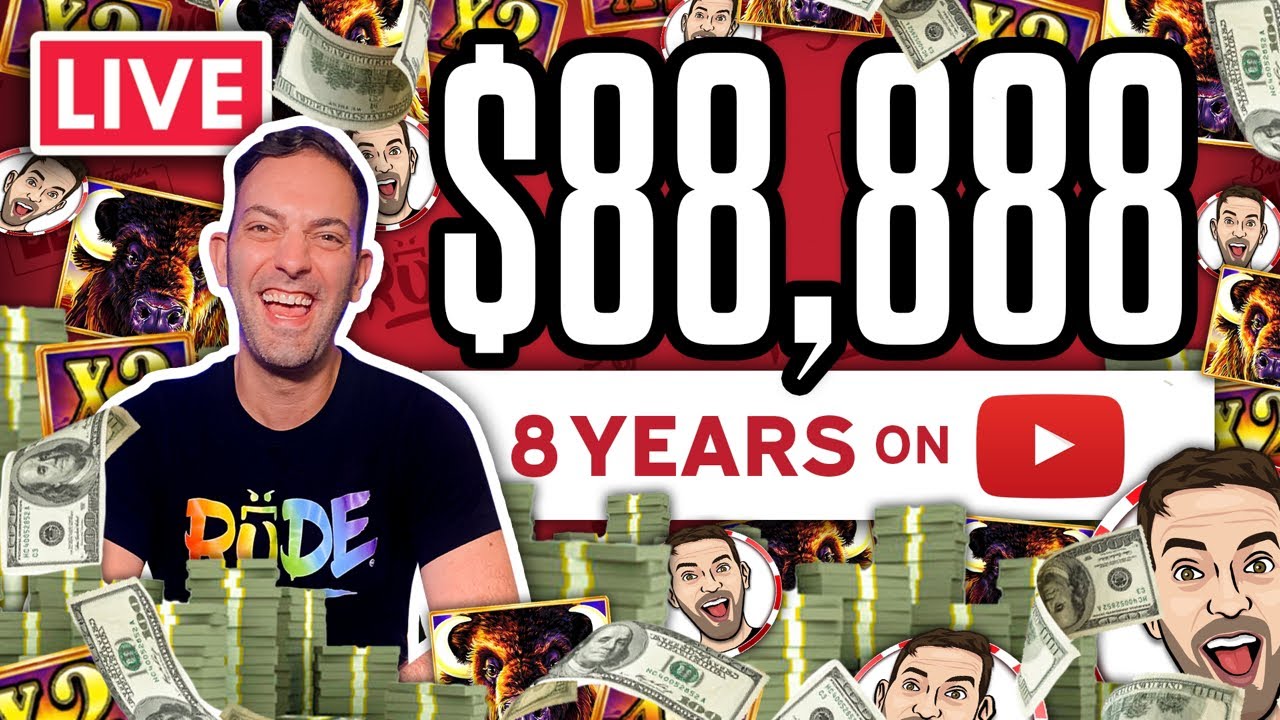 🔴 LIVE $88,888 for 8 Year Anniversary!