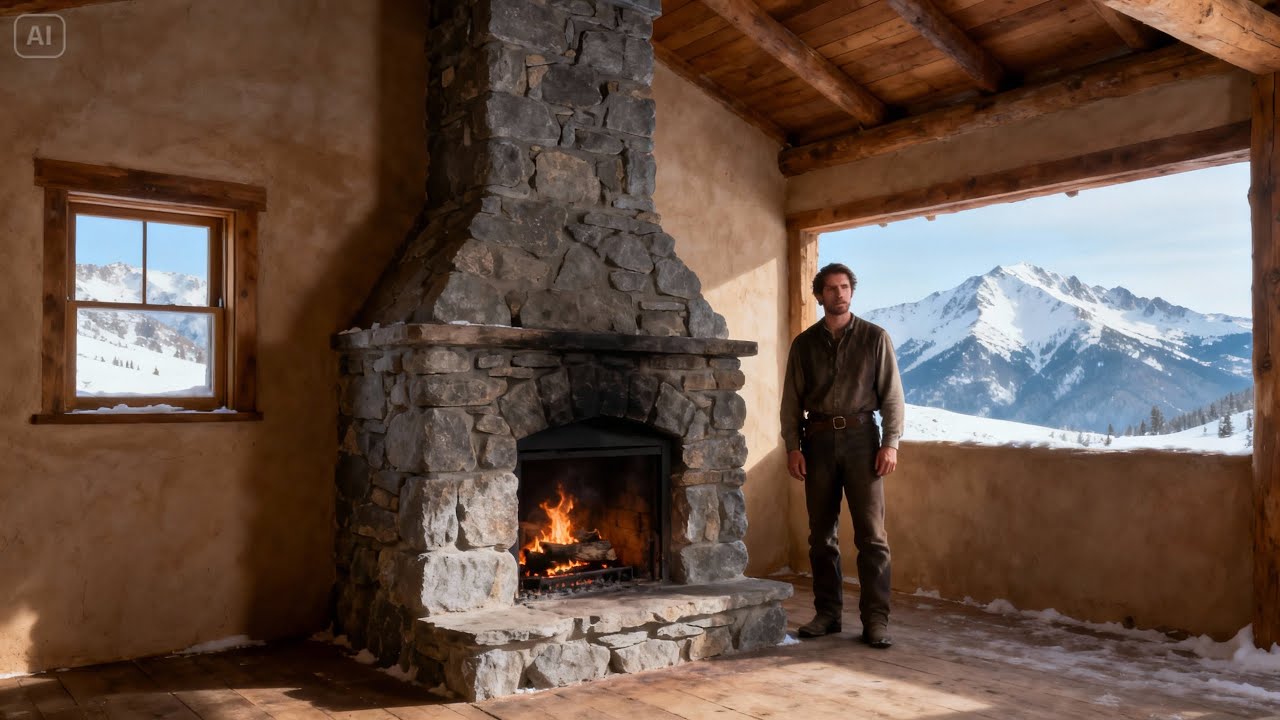 MOUNTAIN MEN SCOFFED AT HIS “IMPOSSIBLE” FIREPLACE — UNTIL IT KEPT THE CABIN WARM WITH NO SMOKE
