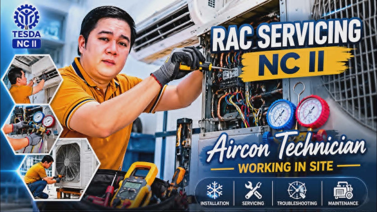 TESDA RAC NC II, RAC NC III JOB OPPORTUNITIES. #refrigeration #airconditioning #tesda  #egc