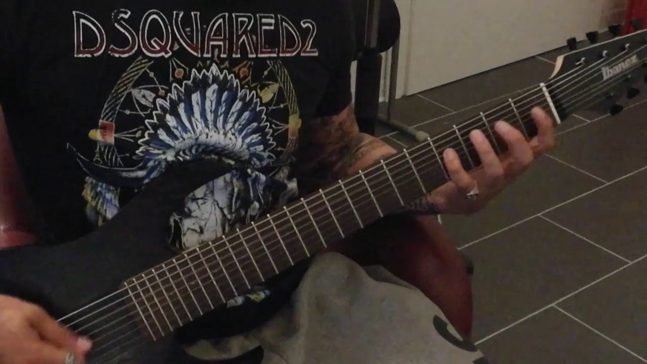 [Guitar Cover] Meshuggah - Bleed - Diezel VH4 - Ibanez M80M
