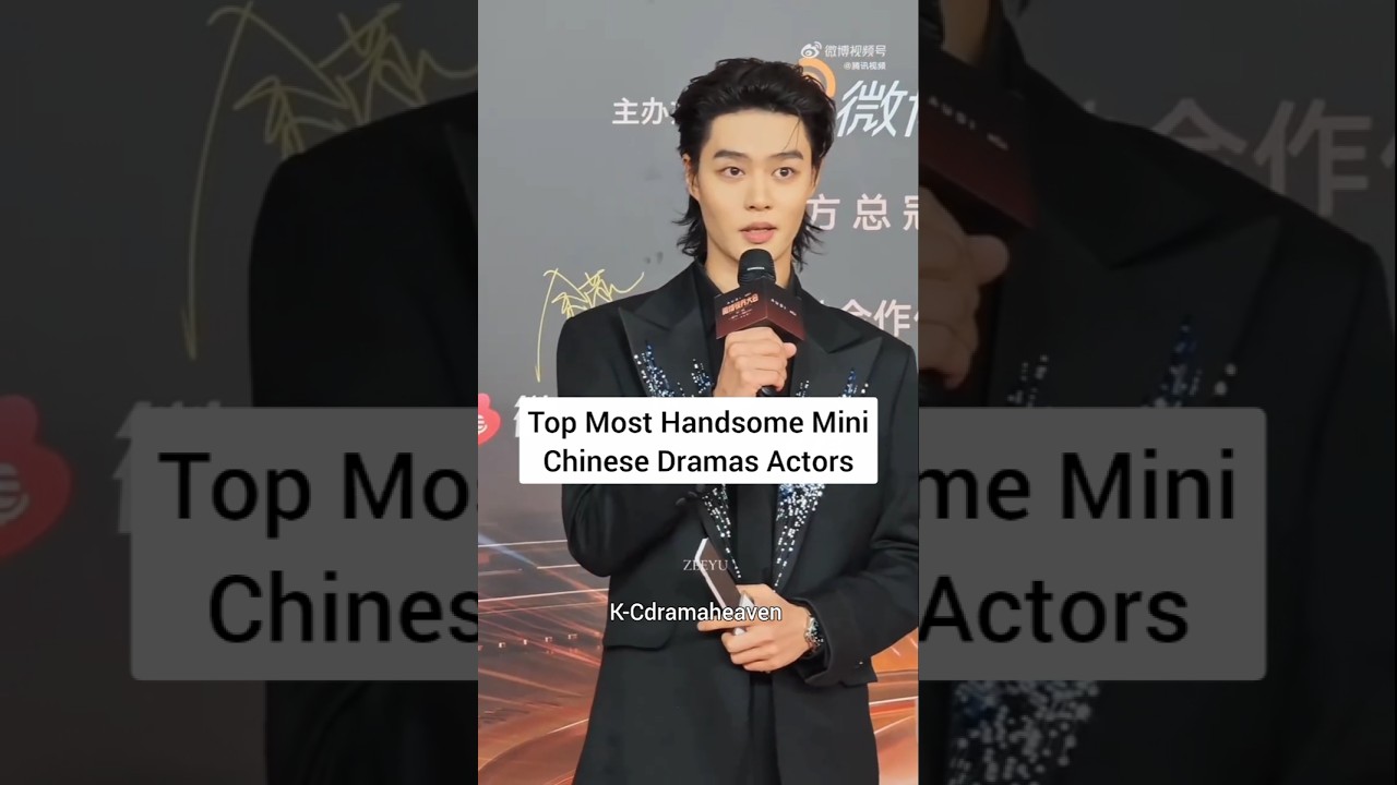 Самые красивые китайские мужчины из мини-драмы👑💙 #zenghui #kecun #youtubeshorts #trending #zoumin...