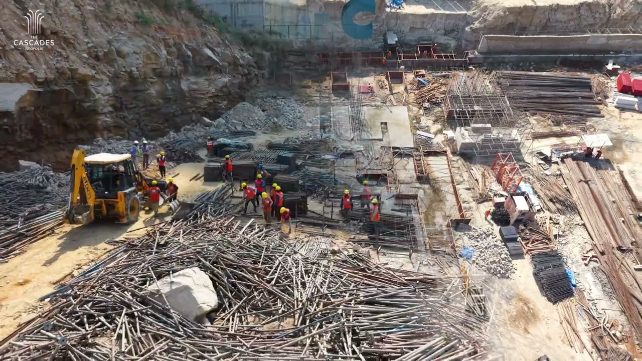 The Cascades Neopolis | December 2025 Construction Progress | Neopolis, Kokapet