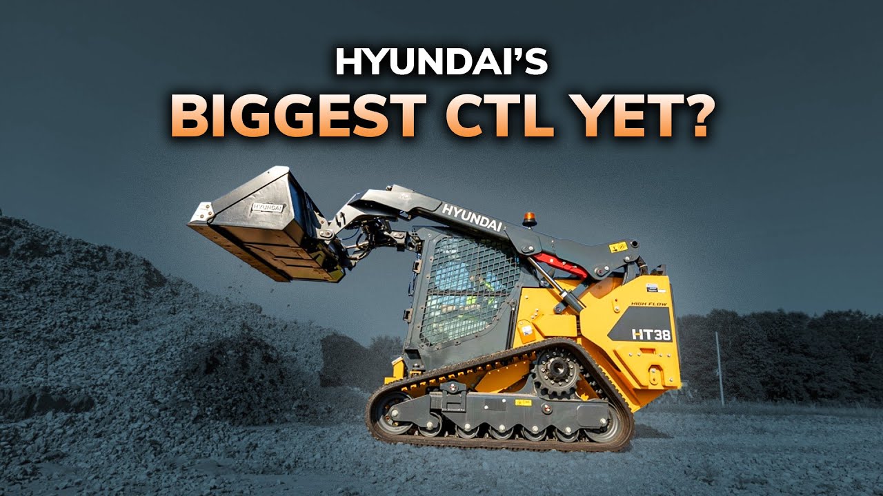 Hyundai’s New HT38 CTL: Updated Cooling & Maintenance Access