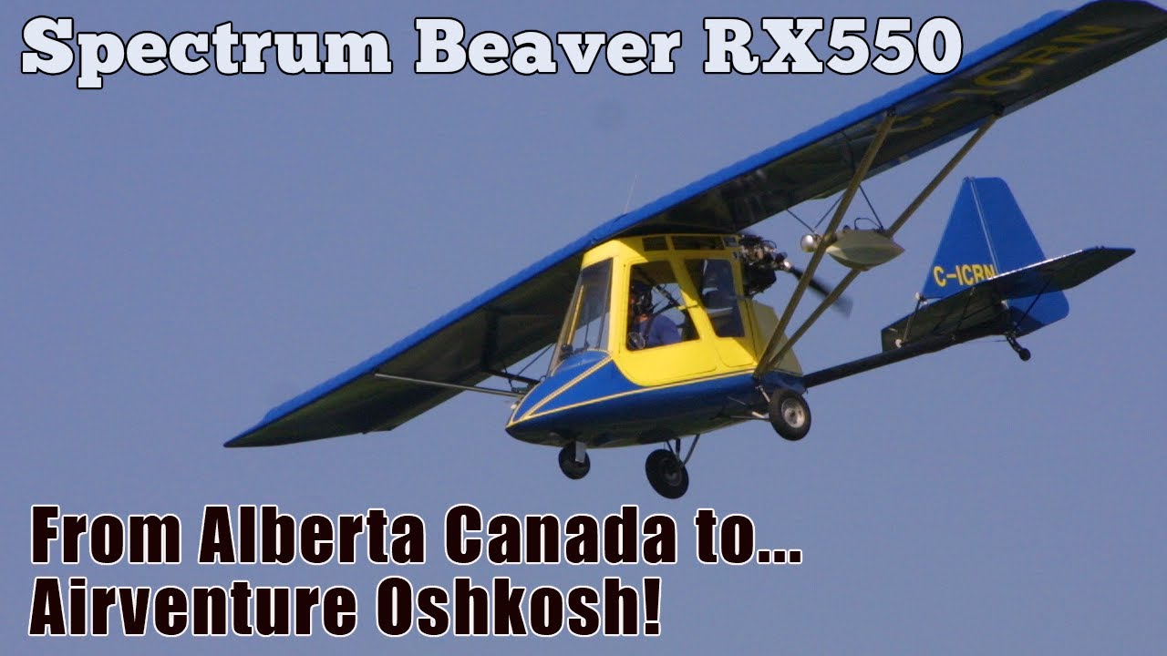 Beaver RX 550, Beaver RX 550 Plus, Basic Canadian two seat ultralight aircraft.