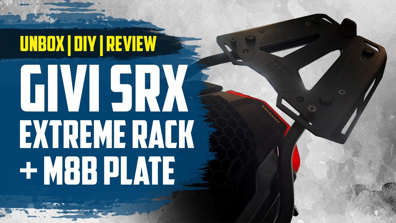 Givi SRX Extreme Rack + Givi M8B Trekker Rack Plate | ADV 160