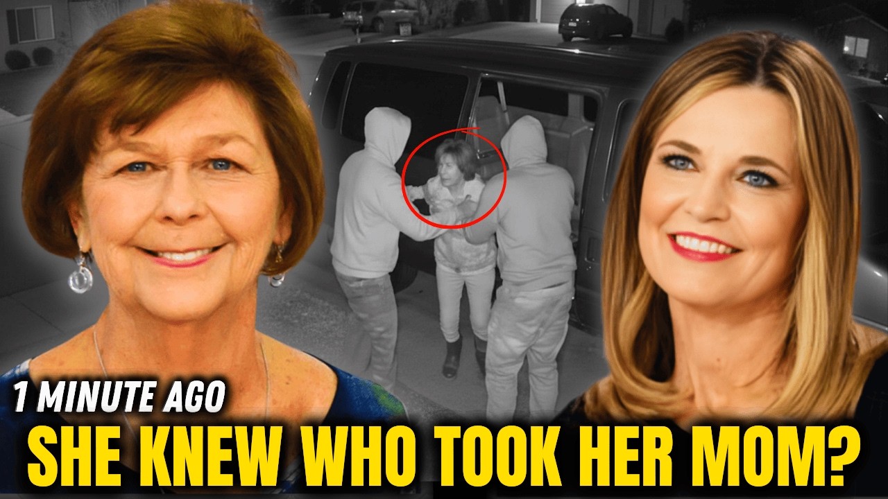 SHOCKING: Savannah Guthrie Helped Her Mother's Kidnapper Escape Untouched? The Secret She Hid From -