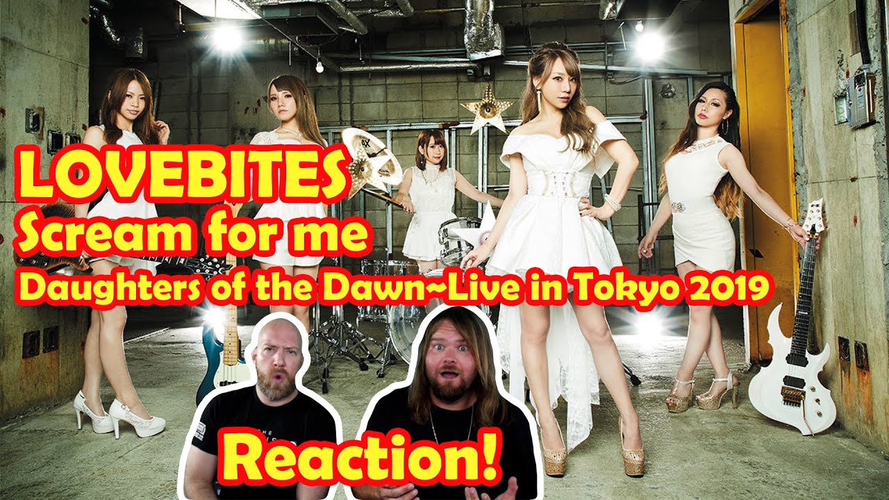 Musicians react to hearing LOVEBITES【Scream for me】for the first time!