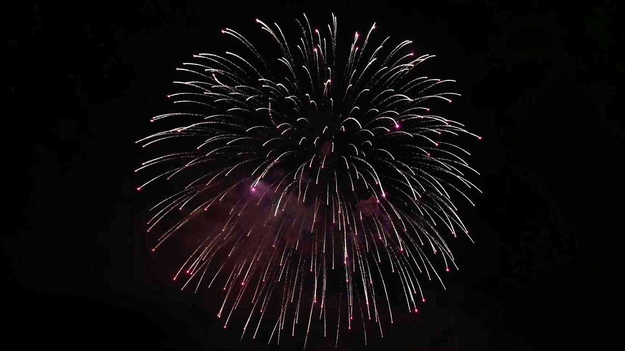 Feuerwerk für Christians 40 Geburtstag 4.5.2024