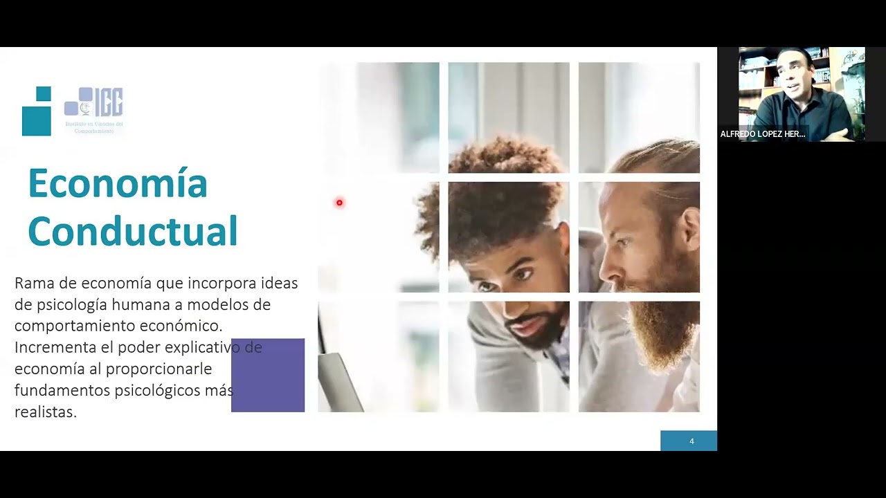 Ponencia Econom&iacute;a conductual perspectivas de la psicolog&iacute;a y la econom&iacute;a
