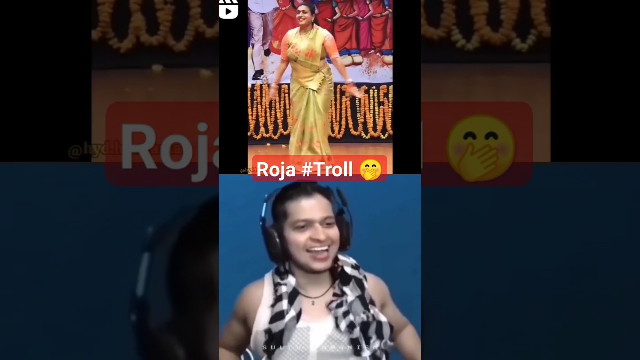 Pubg Raju vs Minister Roja 🏀Song Dance Troll #viral #trending#yt #youtubeshorts#funny #subcribe