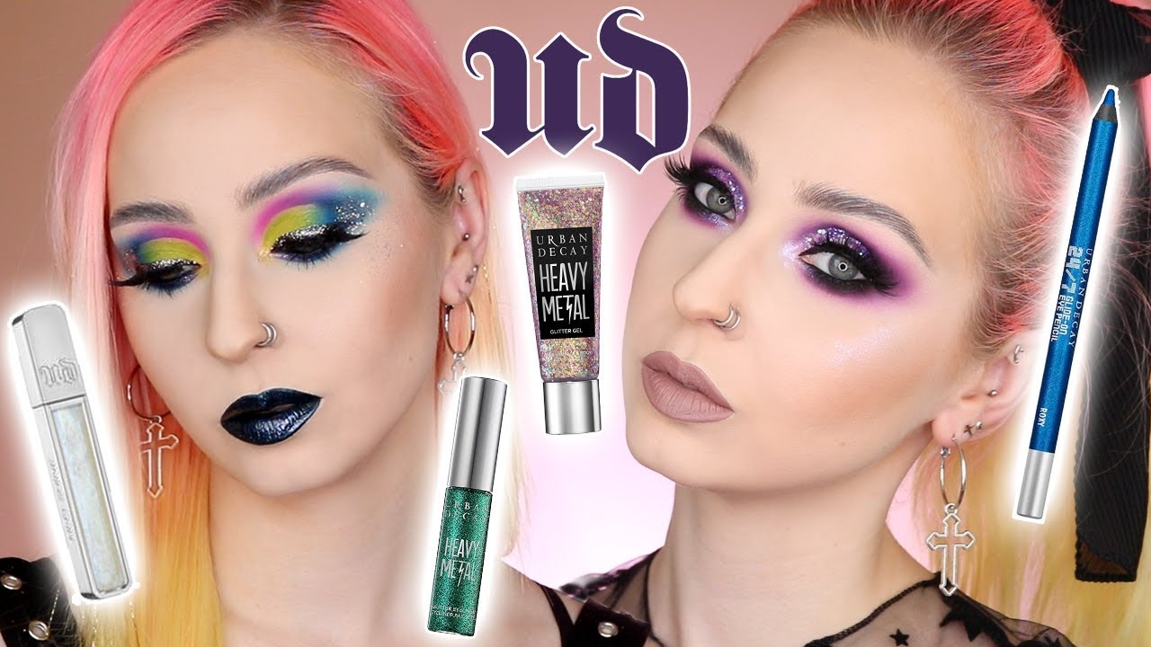 URBAN DECAY Sparkle Out Loud | 2 LOOKS !
