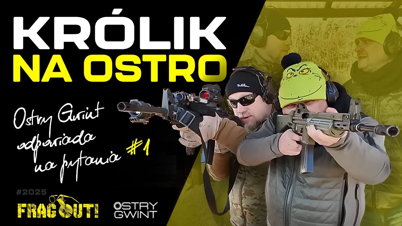 Kr&oacute;lik na Ostro - Ostry Gwint odpowiada na pytania FRAG OUT! #1
