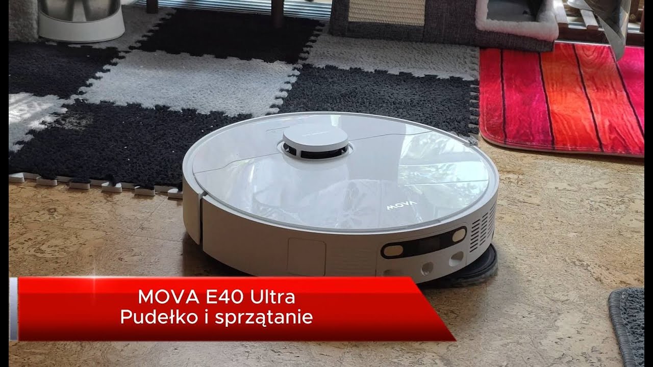MOVA E40 Ultra  - robot sprzątający z aspiracjami do flagowej p&oacute;łki