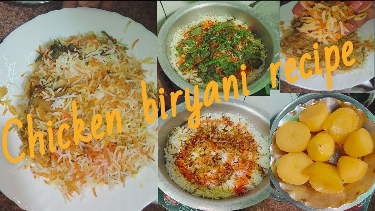 Muslim Style Chicken Biryani Recipe❤️Eid Dawat ya iftar Ki Dawat Best Chicken Biryani Recipe😋