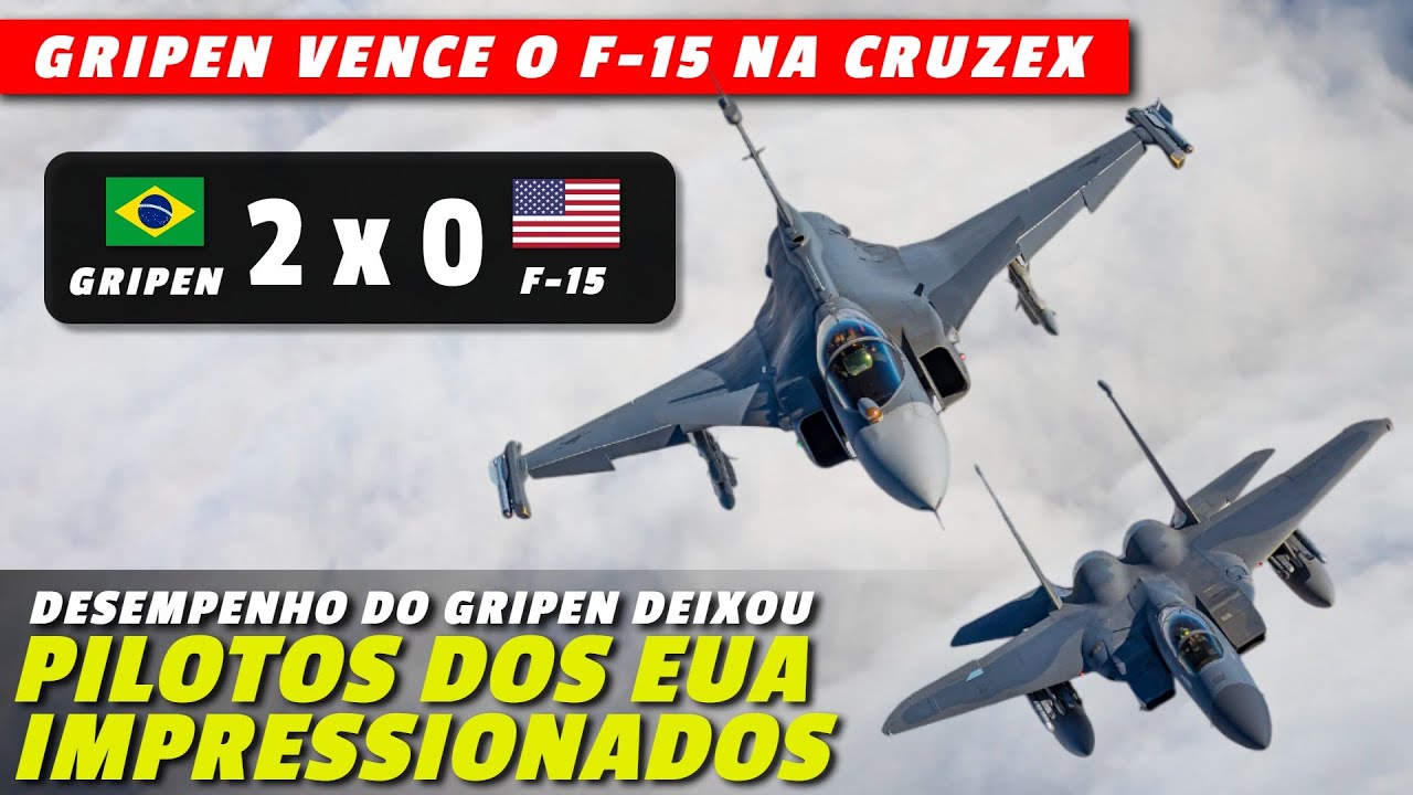 Caças GRIPEN vencem o 