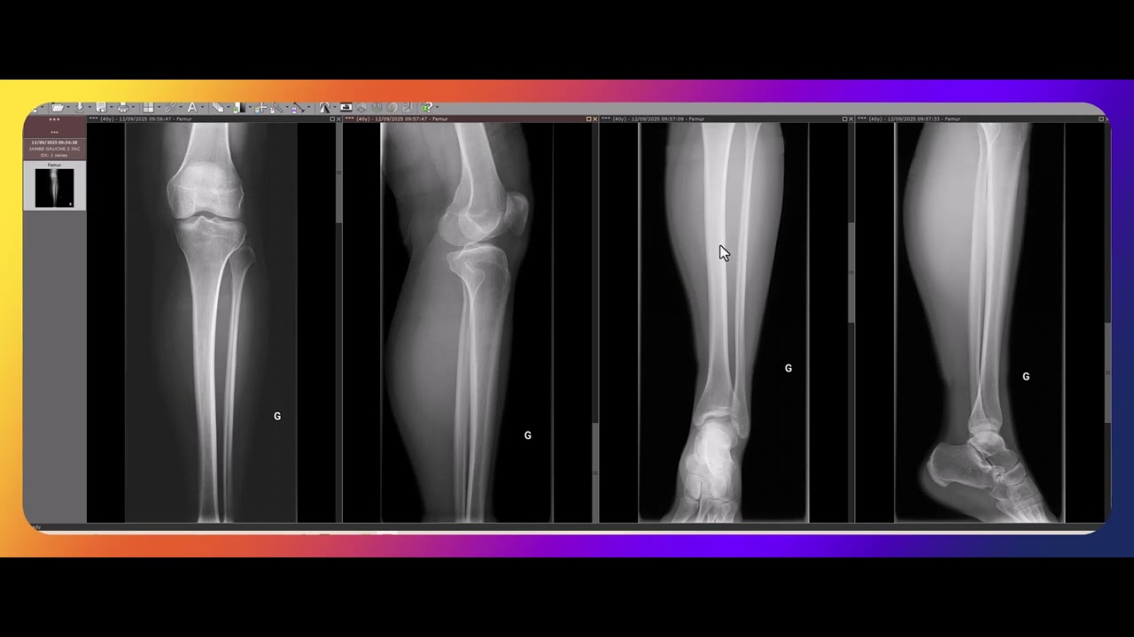 Comment interpr&eacute;ter une radiographie de la jambe ?