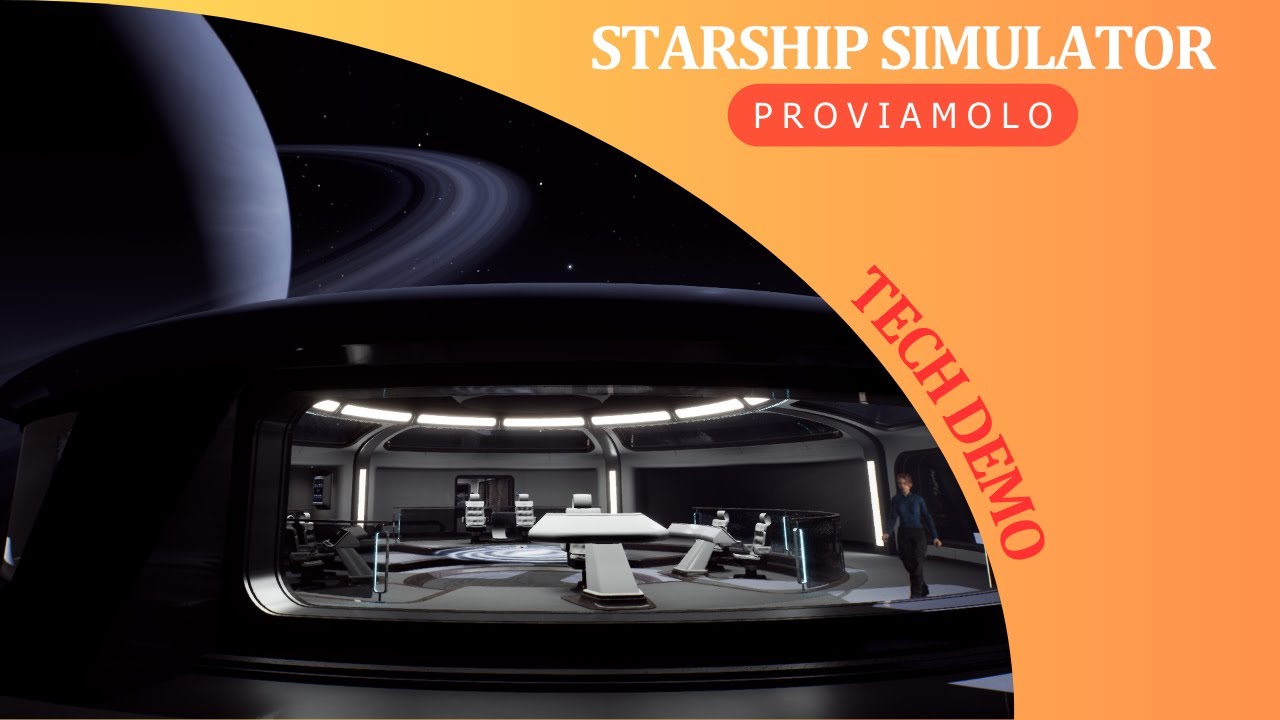 PROVIAMOLO || STARSHIP SIMULATOR GAMEPLAY ITA