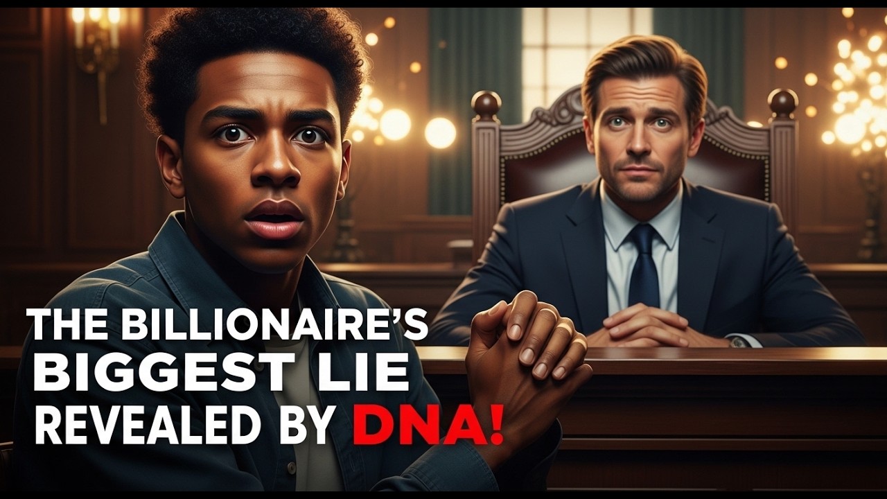 “The Billionaire’s DNA Lie Exposed… The Secret That Shocked Everyone!”
