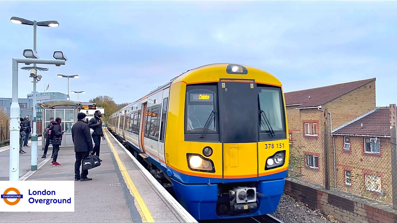 London Overground at Queens Road Peckham