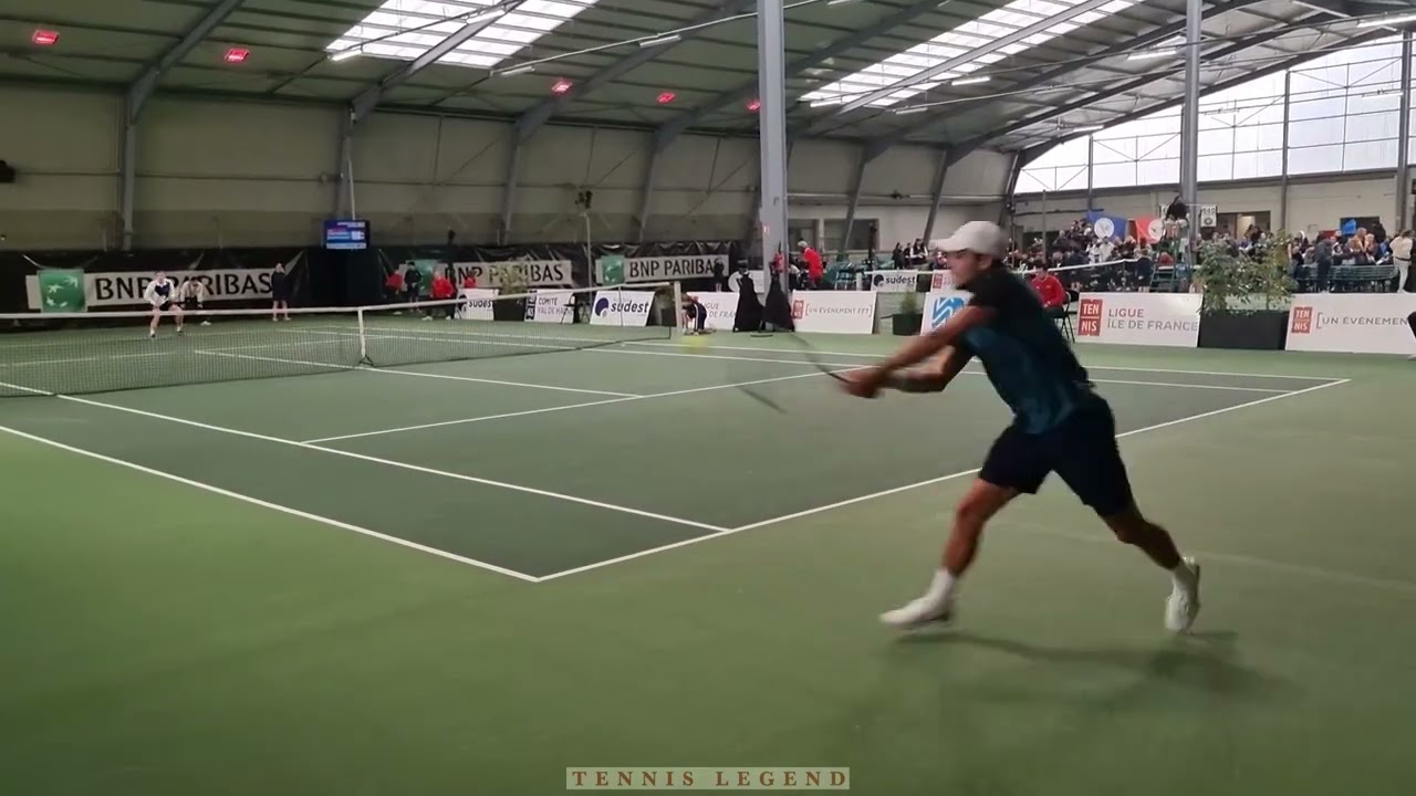 Tallon Griekspoor vs. Gregoire Barrere : best points and hot shots (French Interclub Pro A Final)