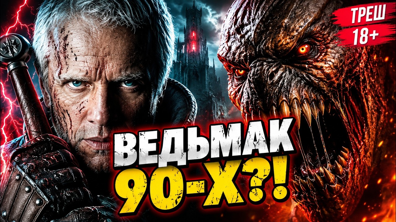 ТРЕШ ОБЗОР БЕОВУЛЬФ (ПОСТАПОКАЛИПСИС С ВЕДЬМАКОМ)  #трешобзор #обзор