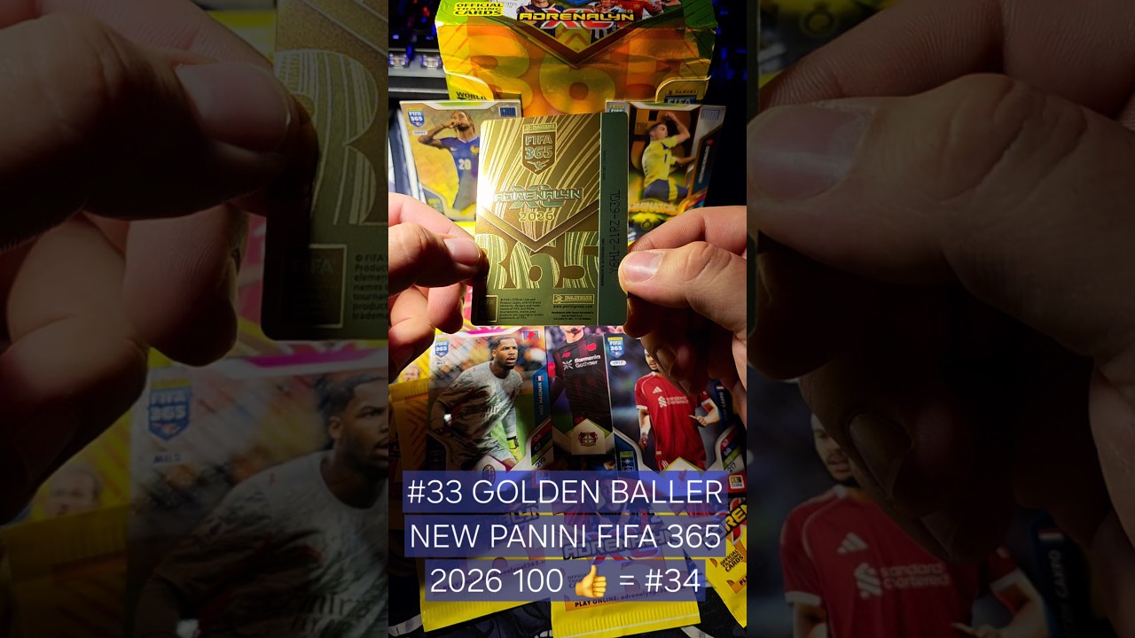 ХИТ №33 PANINI FIFA 365 ФУТБОЛЬНЫЕ КАРТОЧКИ 2026 / 2025 DANIELOS