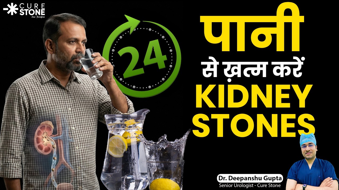 Kidney Stones: कितना पानी पीना है ज़रूरी? 💧 Stop Kidney Stone Recurrence! | Dr. Deepanshu Gupta