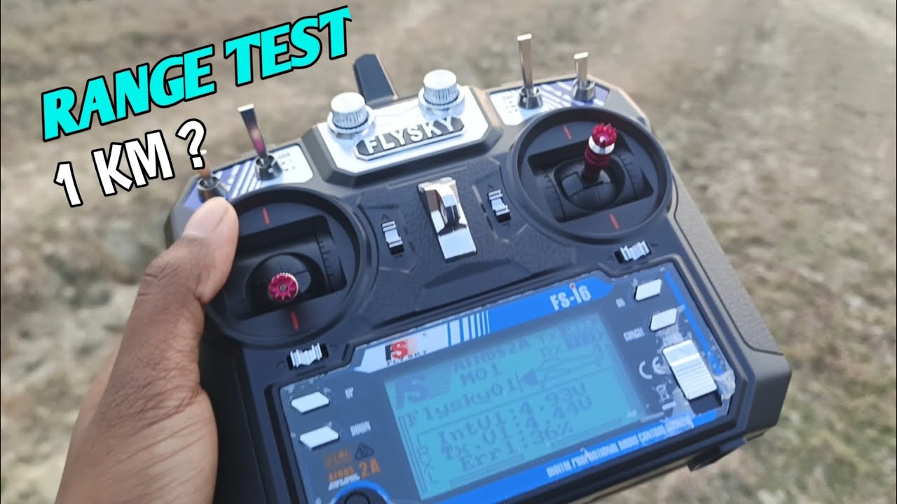 Flysky Fs-i6 ground level range test | SDM HACKS 
