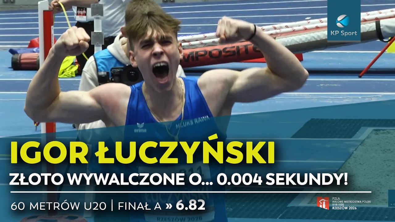 Złoty medal🥇wywalczony o włos! IGOR ŁUCZYŃSKI - złoty medal HMP U18 & U20 Rzesz&oacute;w 2026