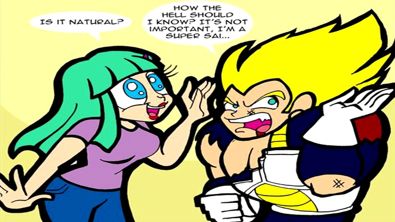 Natural Blonde - (DBZ Comic dub)  Dragon ball Z parody