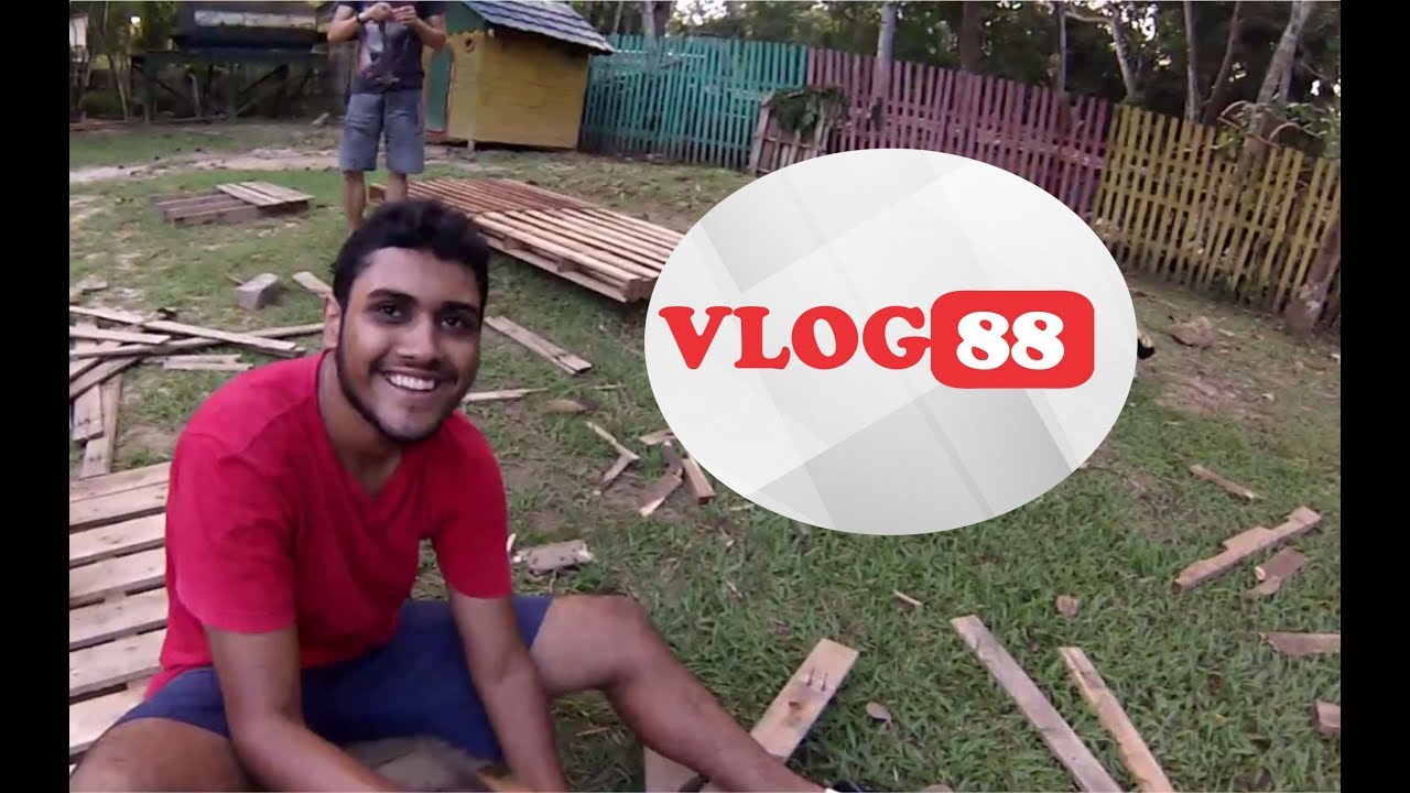 #88 - Construindo obst&aacute;culo de Parkour 2