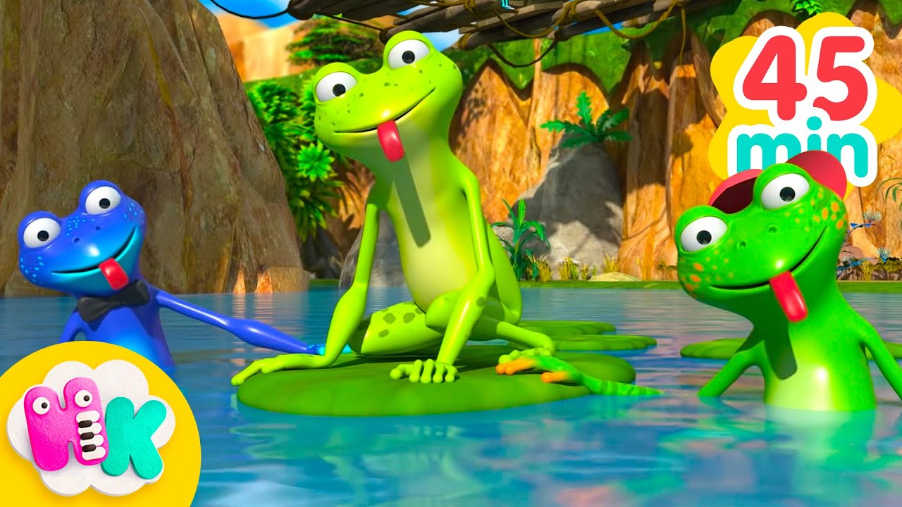 Las Ranas 🐸 Mmm hace la Rana 🐸 Cuack, Cuack | Canciones para Niños | HeyKids - Canciones infantiles