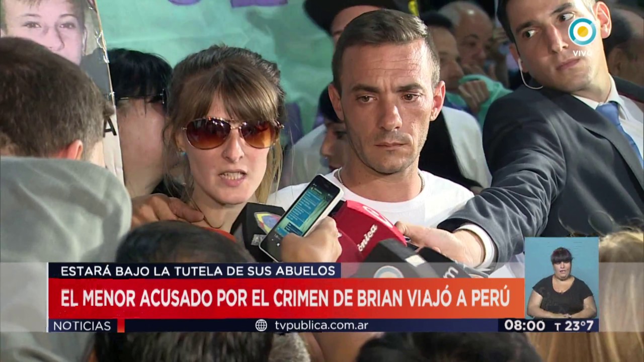 TV Pública Noticias - El adolescente que asesinó a Brian Aguinaco ya está libre en Perú