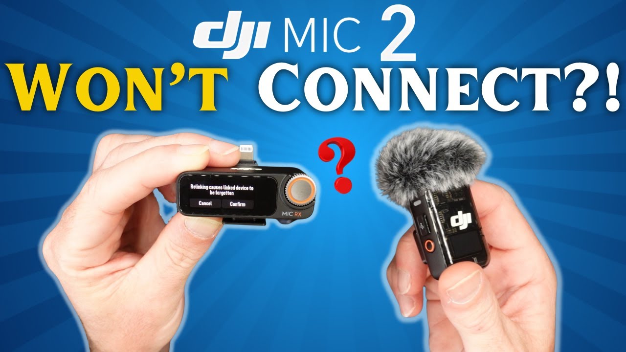 Как подключить передатчик DJI Mic 2 к приёмнику? Вот как подключить второй микрофон!