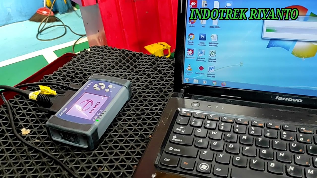 ALAT SCAN DX PUNYA HINO COMONRAIL CECK ENGINE NYALA DAN ABS NYALA