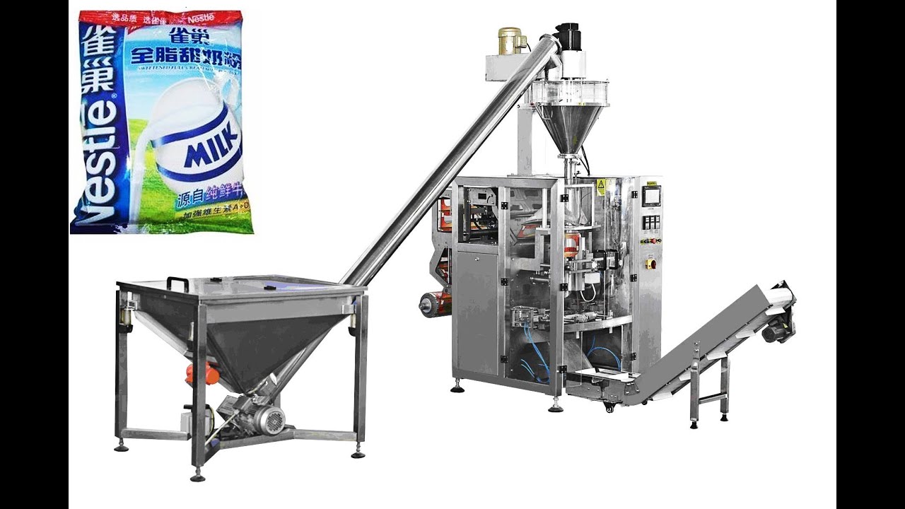 1KG flour Vertical FFS bag packing machine automatic with auger filler granule filling packaging
