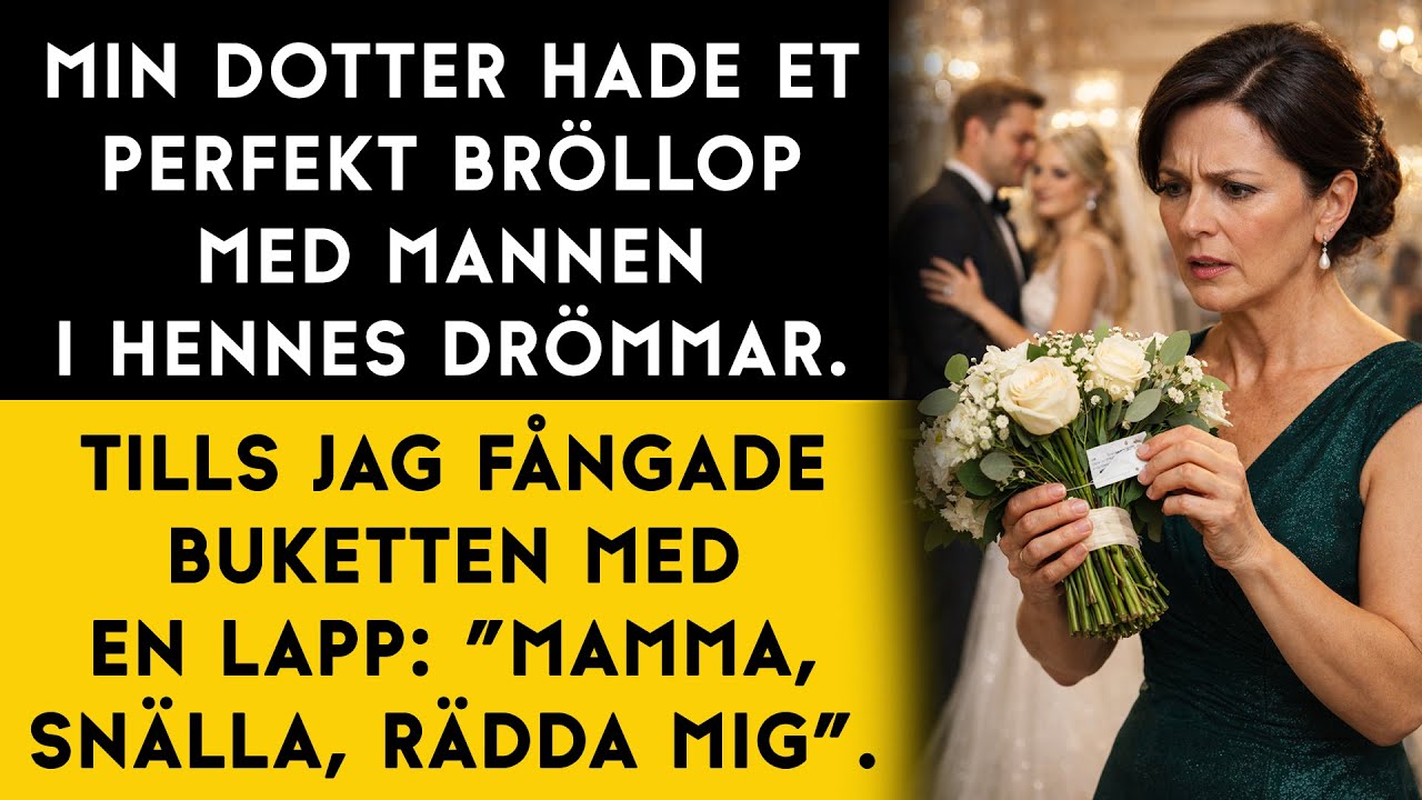 Bröllopet var perfekt … tills brudbuketten hamnade i mina händer