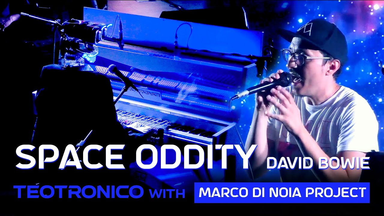 Space Oddity (David Bowie) - live Marco di Noia & robot Teotronico