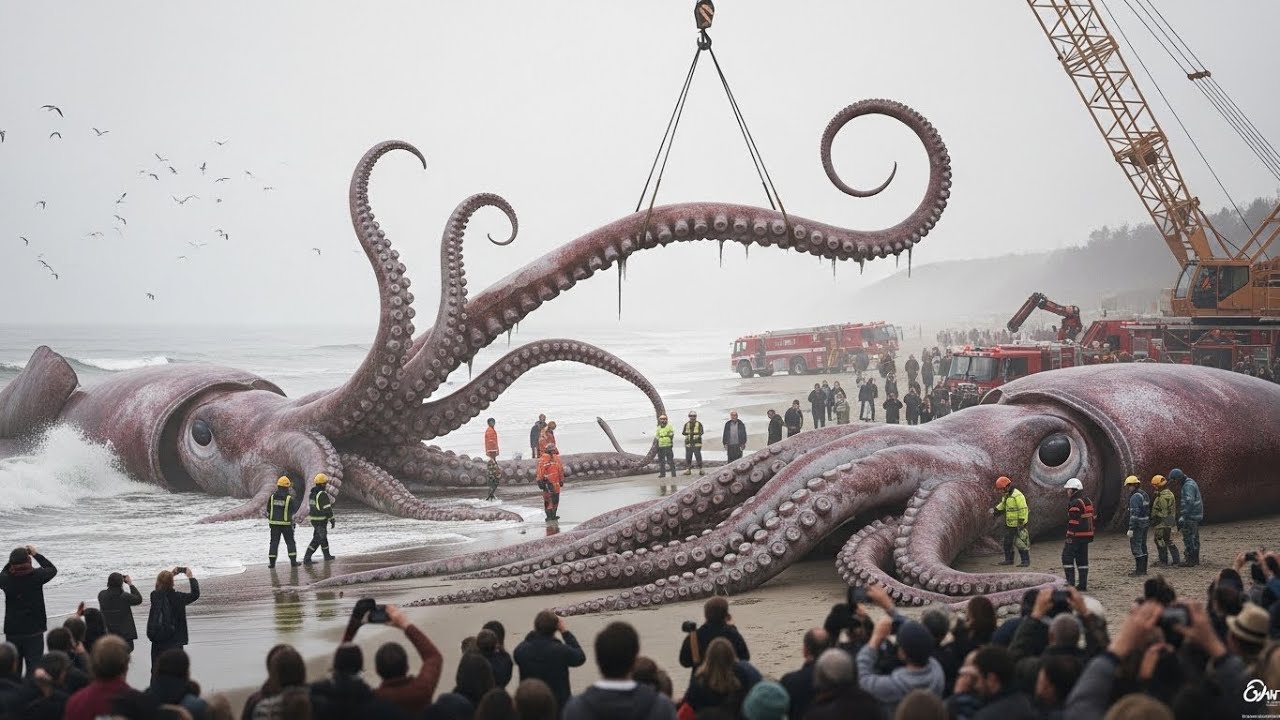 Giant Octopus & Colossal Squid – Fishermen Capture the Biggest Deep-Sea Monsters