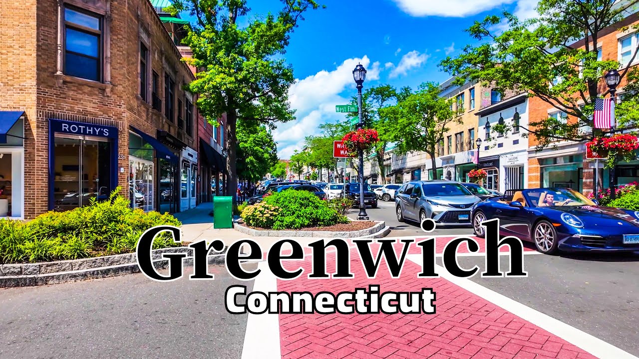 America's Richest Town || Walking Tour of Greenwich, Connecticut