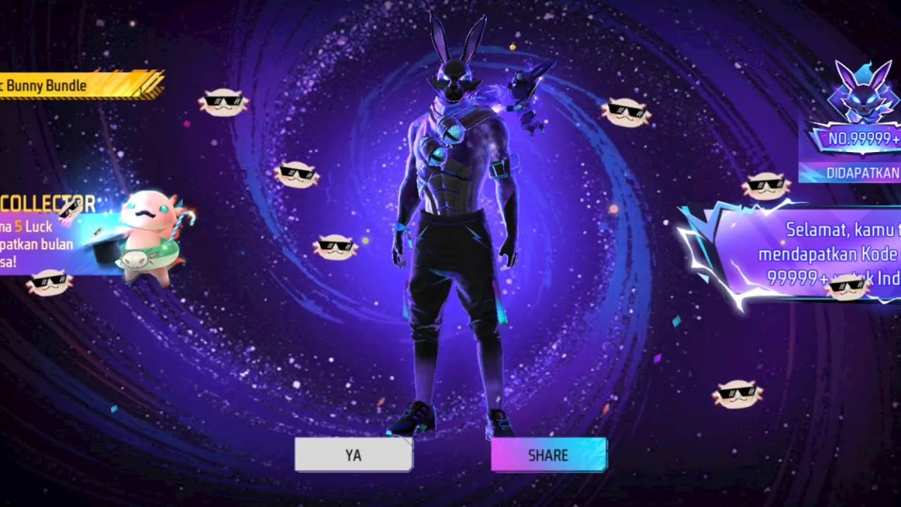 BOTAK BORONG BANDEL GALACTIC BUNNY