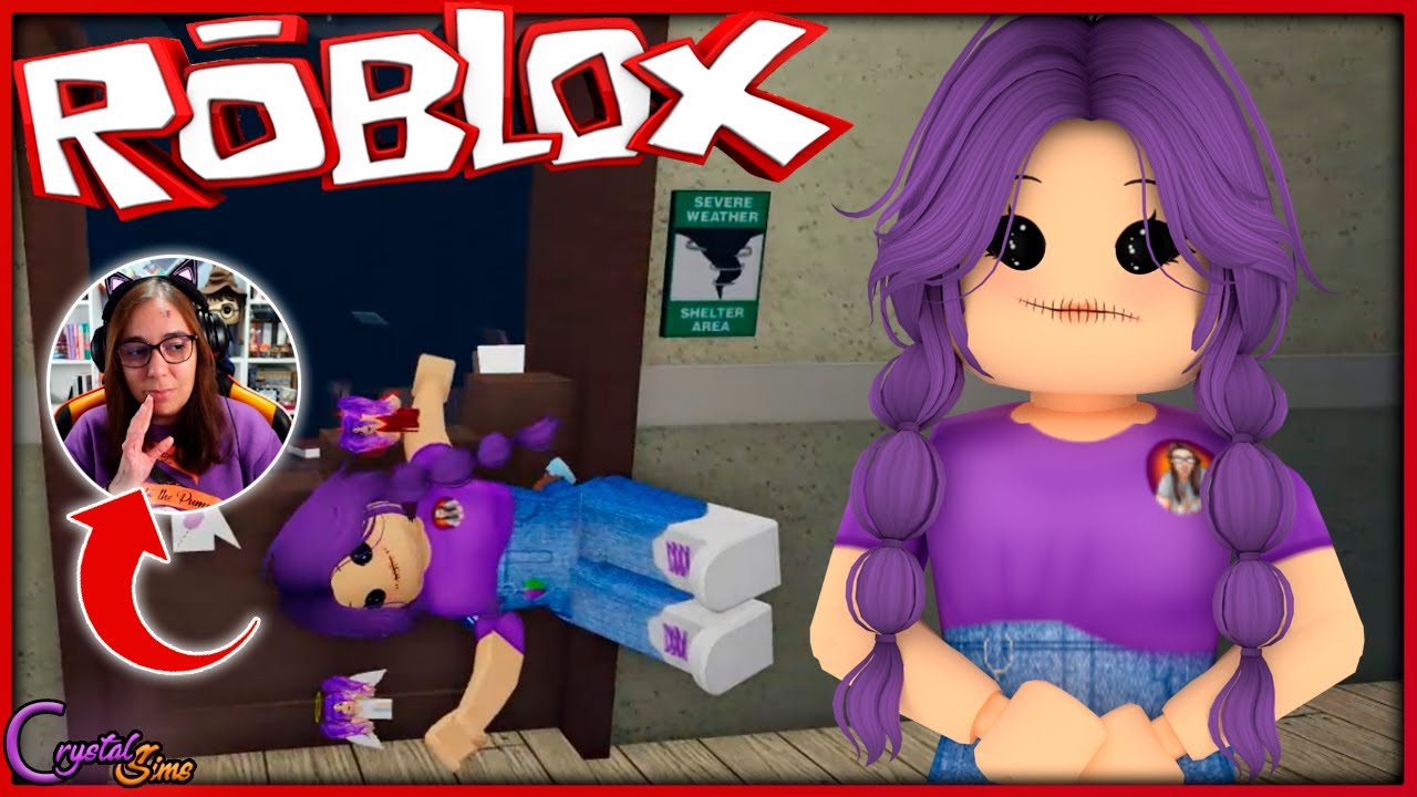 SABÍA QUE NO SERÍA NADA FÁCIL Y NO ME EQUIVOCABA | FLEE THE FACILITY ROBLOX | CRYSTALSIMS