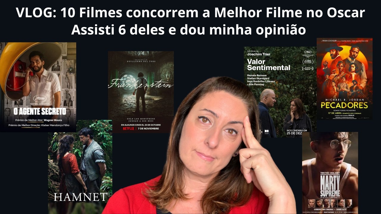 VLOG: 10 Filmes concorrem a Melhor Filme no Oscar, assisti 6 deles e dou minha opinião