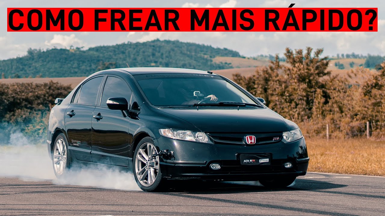 COMO FREAR MAIS RÁPIDO: TRAVADO, ABS ou MODERADO? - Alta RPM