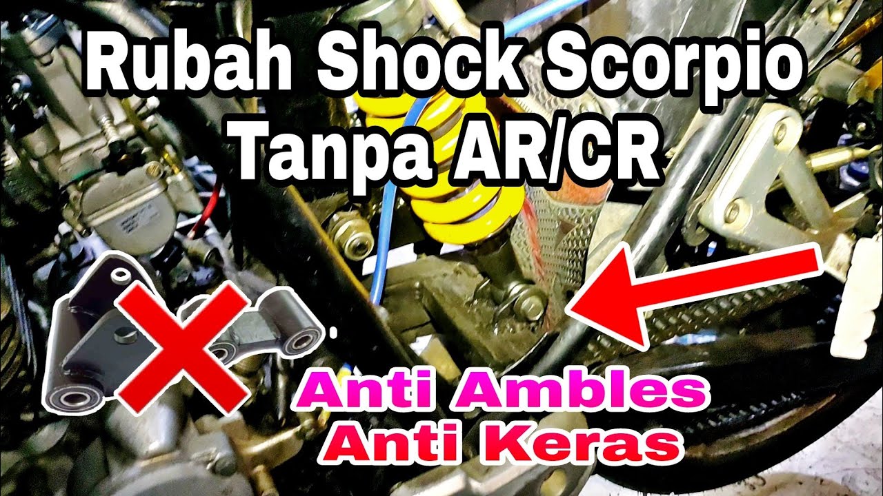 Shock belakang Yamaha Scorpio ‼️Tanpa AR/CR