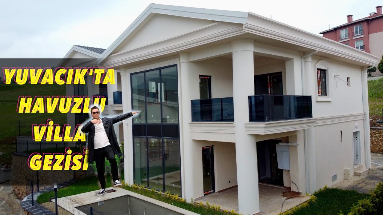 YUVACIK'TA SİTE İÇERİSİNDE MÜSTAKİL HAVUZLU VİLLA GEZİSİ YAPTIK.