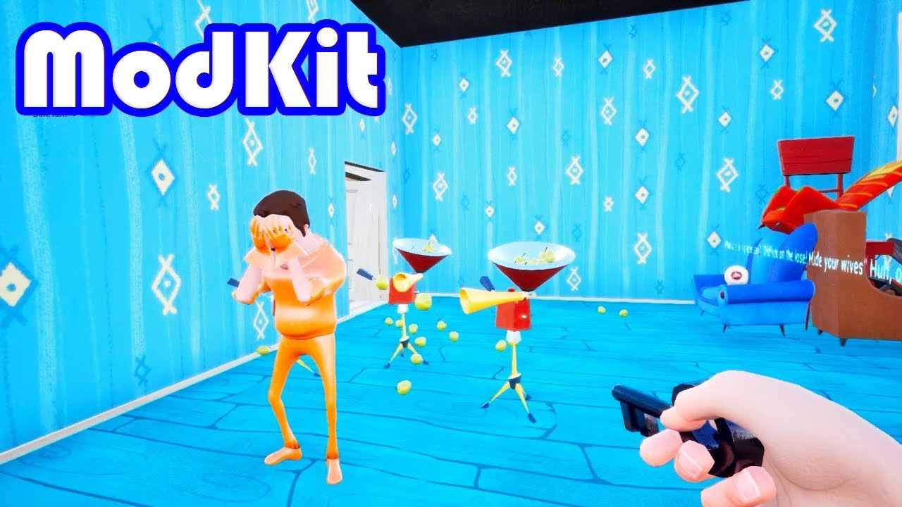 Прохождение #65 Обновление ледяного соседа Hello Neighbor ModKit