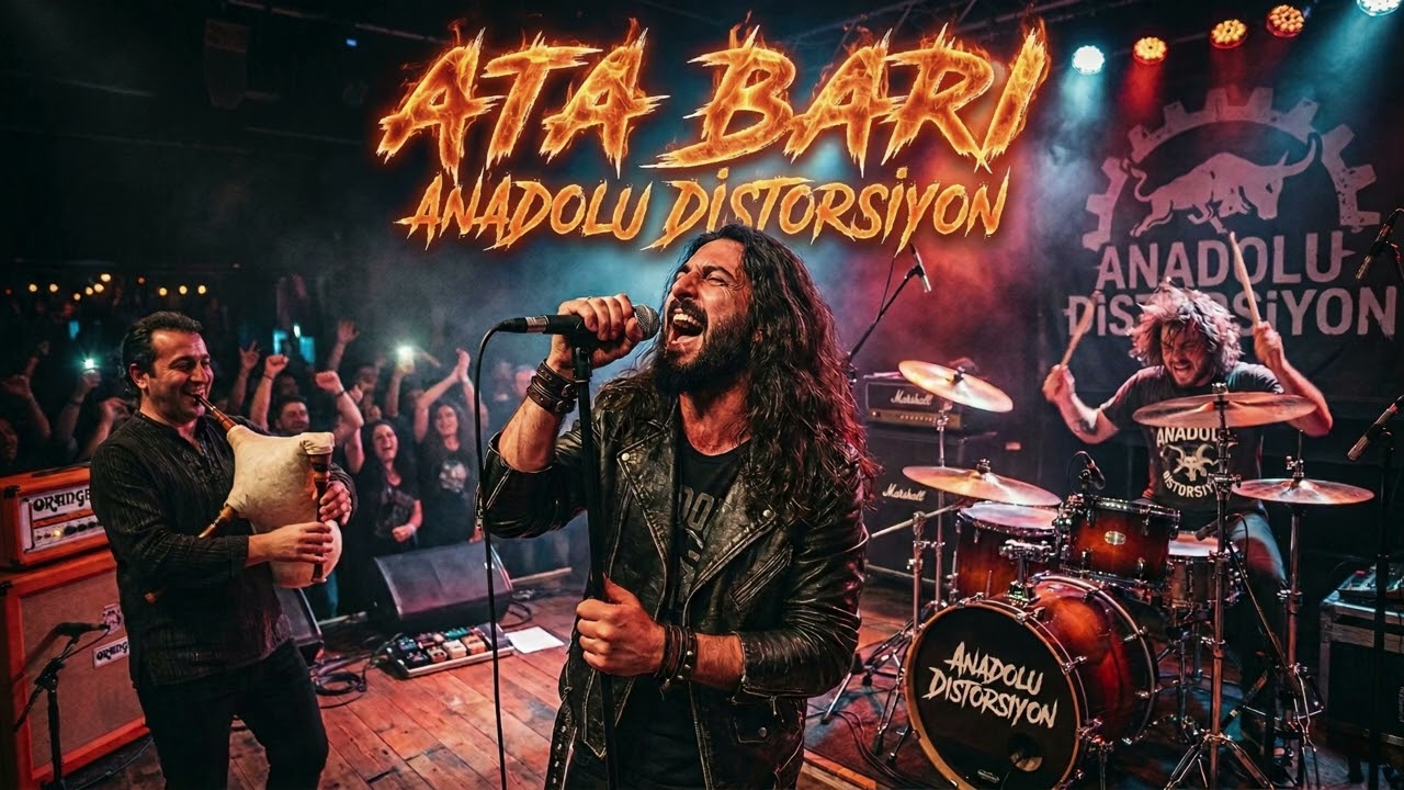 ATA BARI - Anadolu Distorsiyon (Artvin Türküsü Cover) 🎸🔥