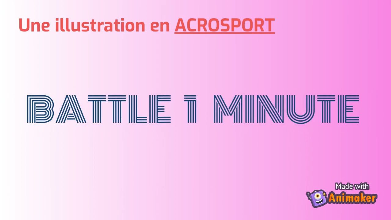 SIMPLISSIME EPS - Acrosport - Battle 1 minute - Situation d'apprentissage simple et motivante
