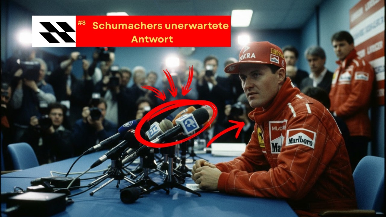 Journalist Nannte Michael Schumacher 'Rücksichtslos' Vor 300 Menschen — 12 Sekunden Später